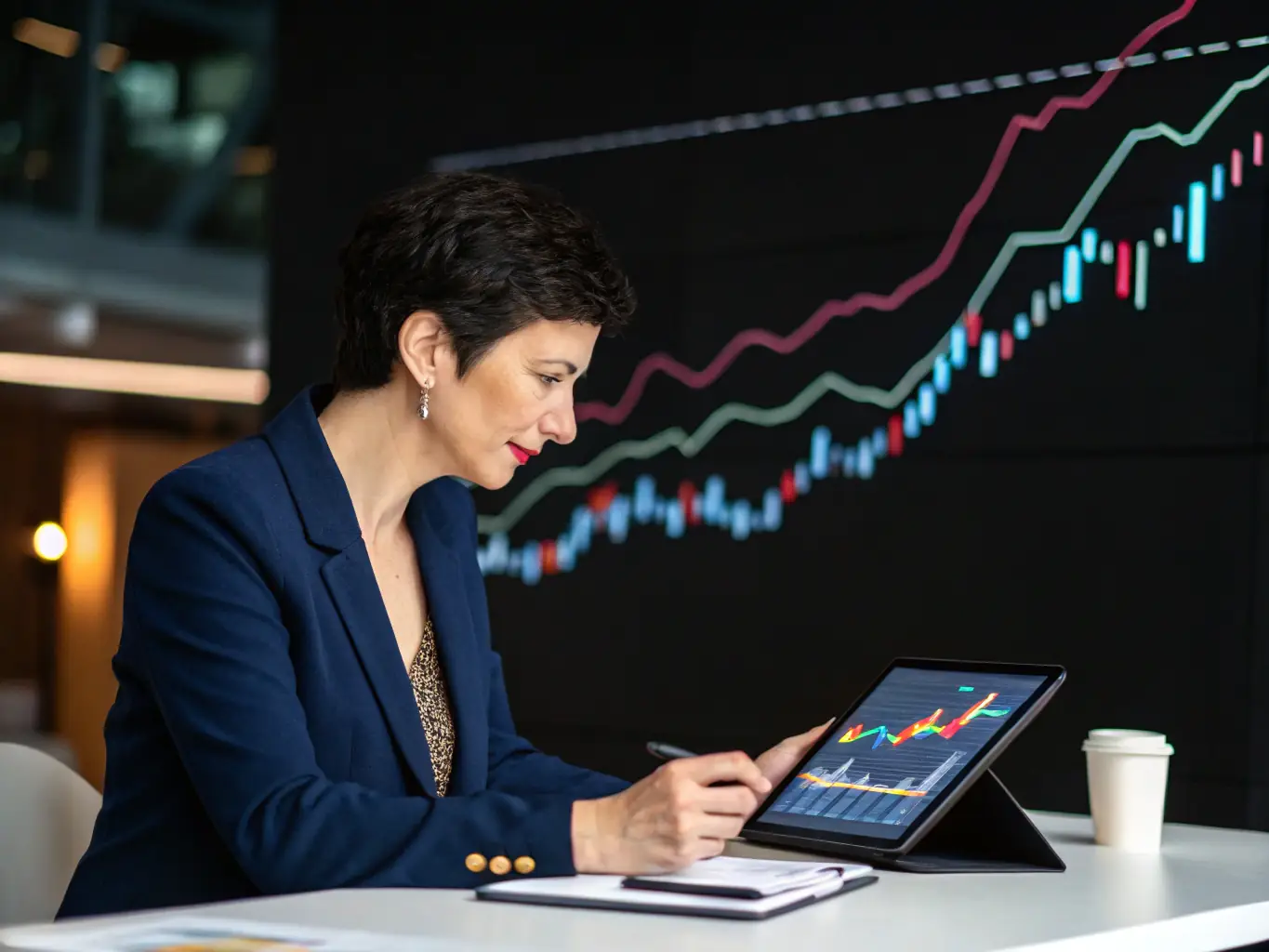 A consultant reviewing a client's credit report, highlighting areas for improvement and discussing strategies for strengthening their credit profile.